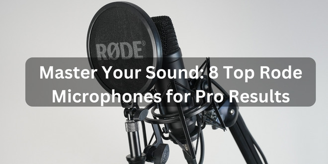 Master Your Sound: 8 Top Rode Microphones for Pro Results
