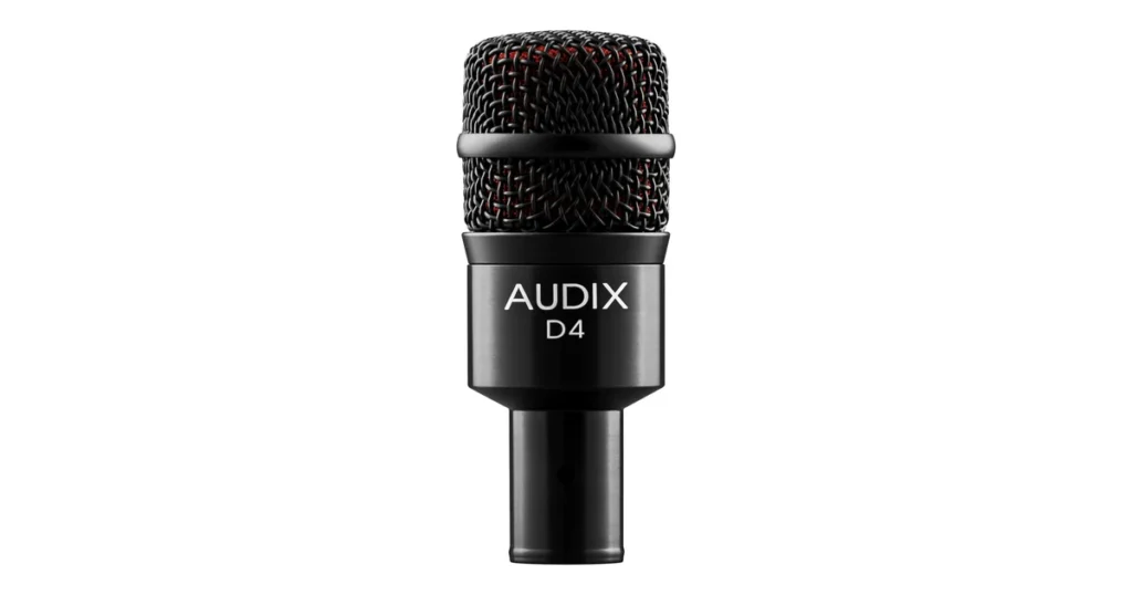 Audix D4 Professional Dynamic Instrument Vintage Microphone